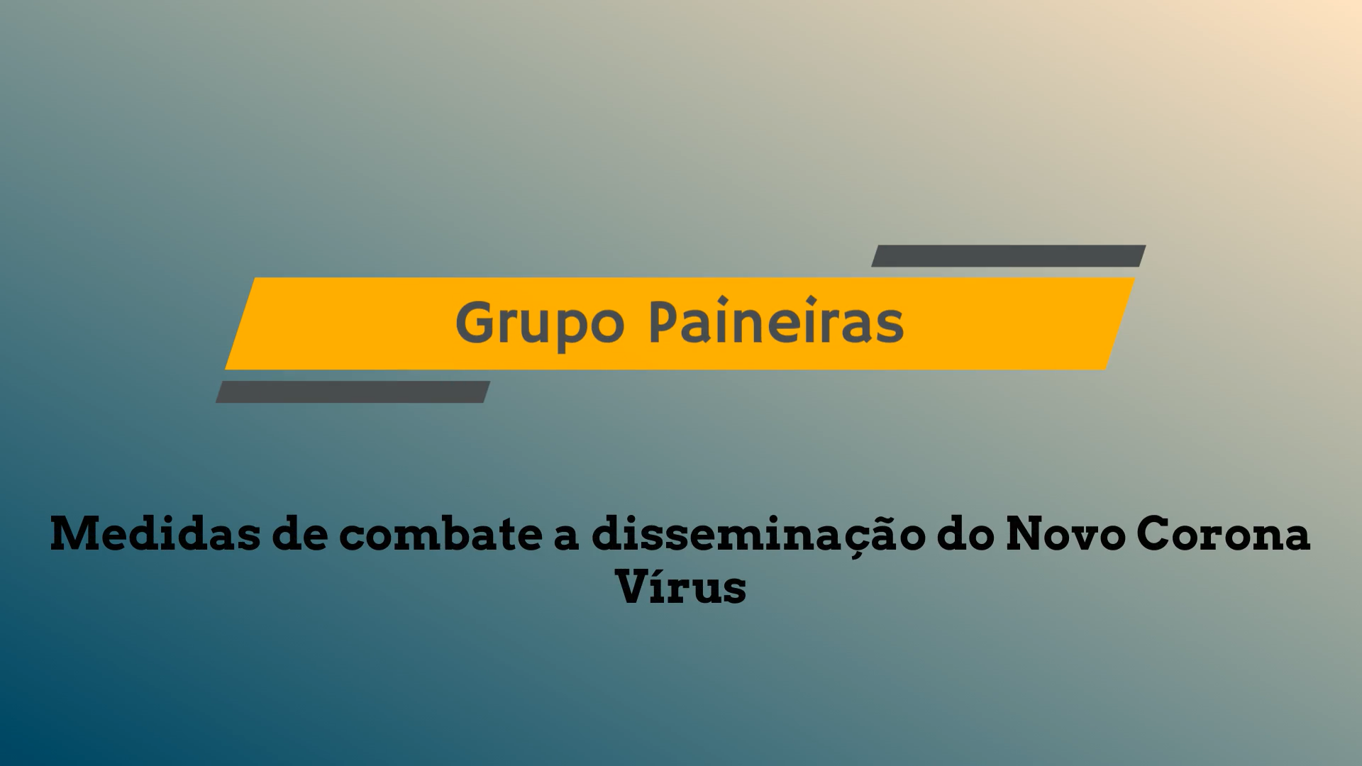 Medidas de Combate à Disseminação  do Novo Corona Vírus