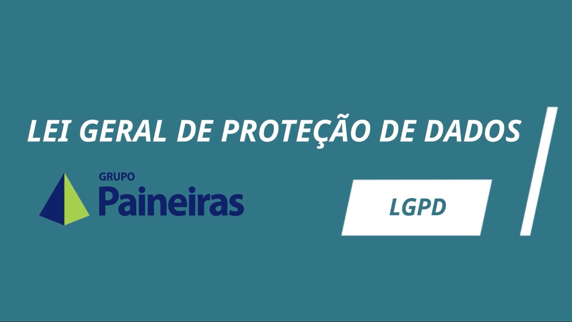 Lei Geral de Proteção de Dados 